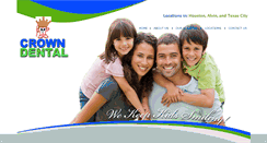 Desktop Screenshot of crowndental.us
